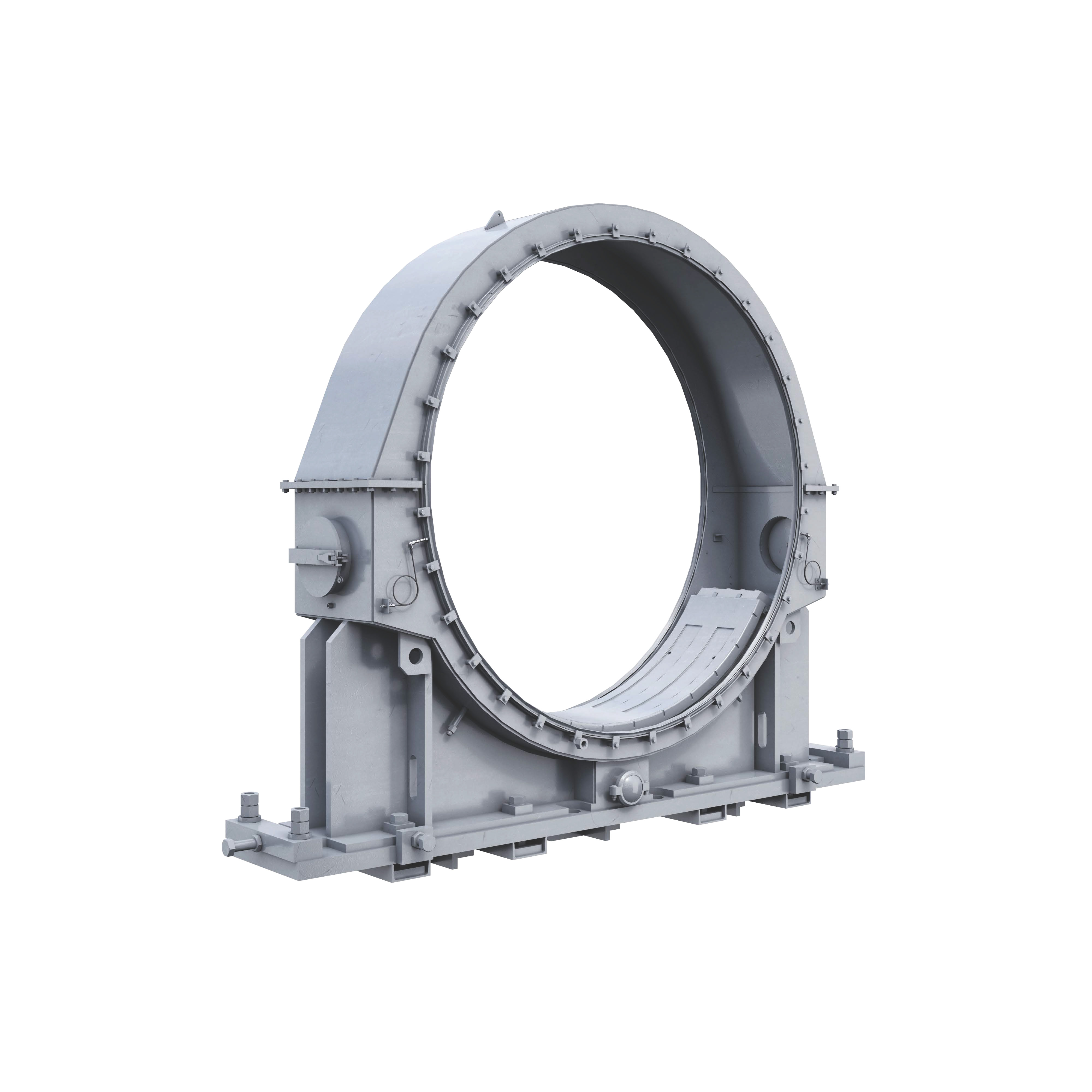 Render of Metso grinding mill main bearing