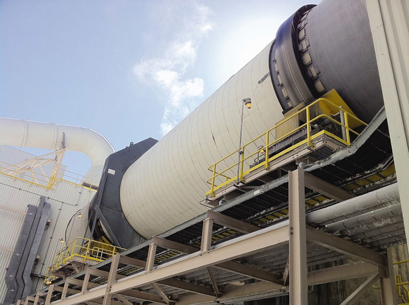 Rotary dryers and coolers